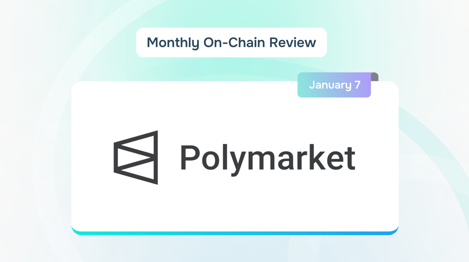 Cover image for "Polymarket monthly overview (january 2025)"