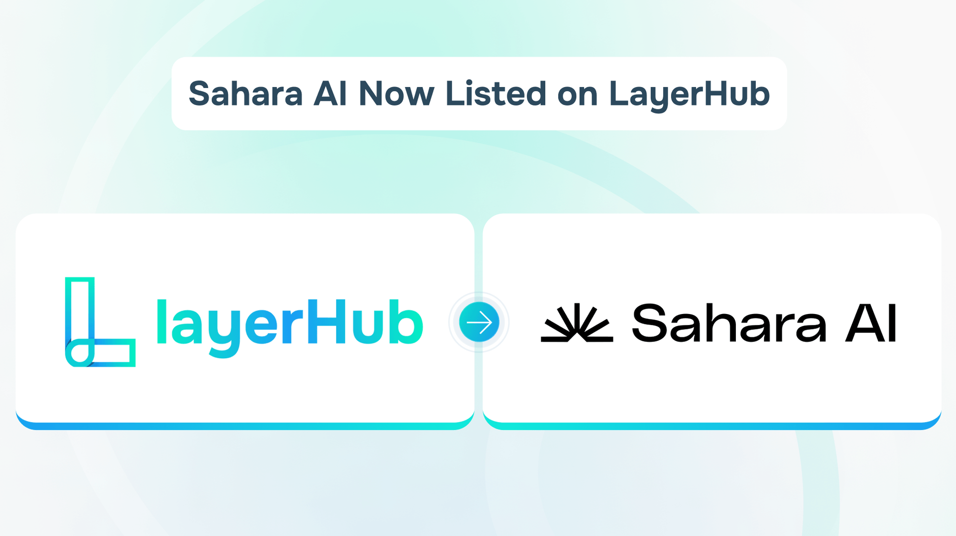 Cover image for "Sahara AI listing on LayerHub"