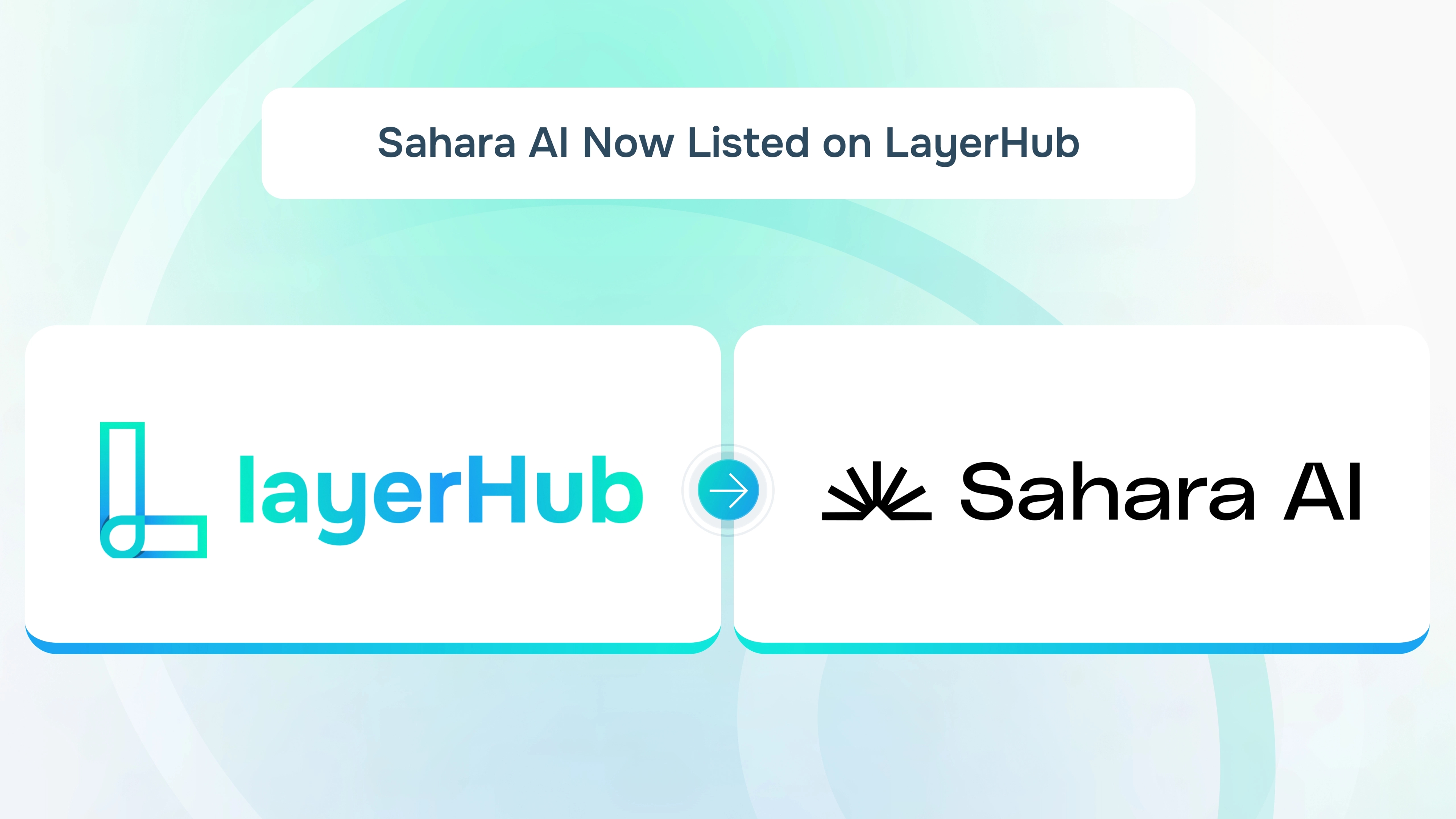 Sahara AI listing on LayerHub