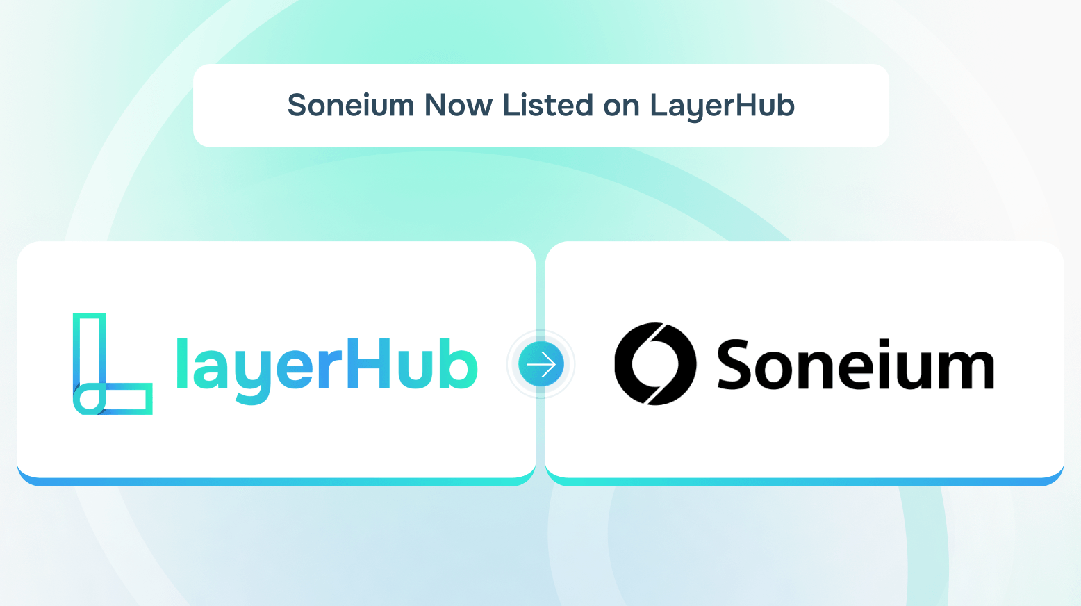 Cover image for "Soneium Listing on LayerHub"